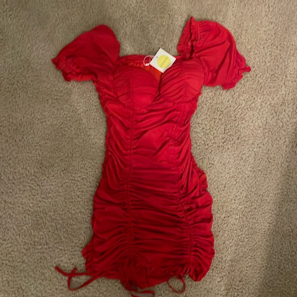 Red dress